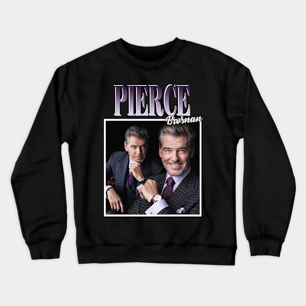 Pierce Brosnan Crewneck Sweatshirt by TeesBySilvia